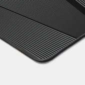 Tijdelijk Abstract metaal grijs Bureaumat (Hoek)