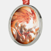 Tijdelijk Abstract Metalen Ornament (Links)