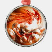 Tijdelijk Abstract Metalen Ornament (Voorkant)