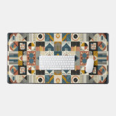 Tijdelijk abstract ontwerp bureaumat (Keyboard & Muis)