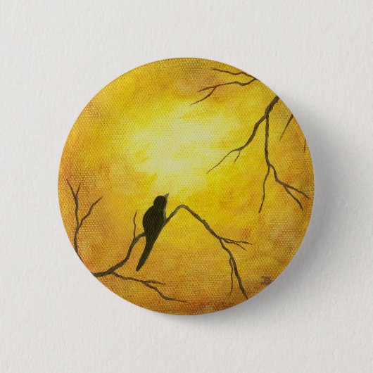 Tijdelijk Abstract ontwerp voor verf Ronde Button 5,7 Cm (Voorkant)