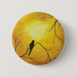 Tijdelijk Abstract ontwerp voor verf Ronde Button 5,7 Cm