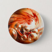 Tijdelijk Abstract Ronde Button 5,7 Cm (Voorkant)