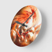 Tijdelijk Abstract Ronde Klok (Hoek)