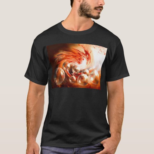 Tijdelijk Abstract T-shirt (Voorkant)