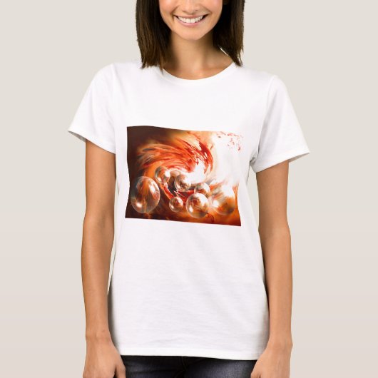 Tijdelijk Abstract T-shirt (Voorkant)