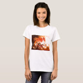 Tijdelijk Abstract T-shirt (Voorkant volledig)
