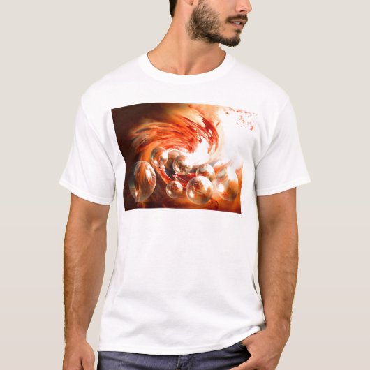 Tijdelijk Abstract T-shirt (Voorkant)