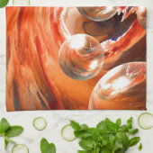 Tijdelijk Abstract Theedoek (Gevouwen)