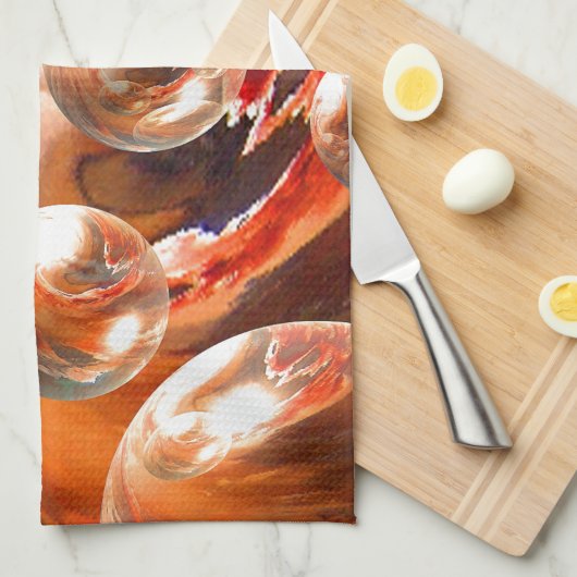 Tijdelijk Abstract Theedoek (Quarter Fold)