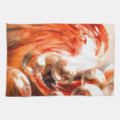 Tijdelijk Abstract Theedoek (Horizontaal)