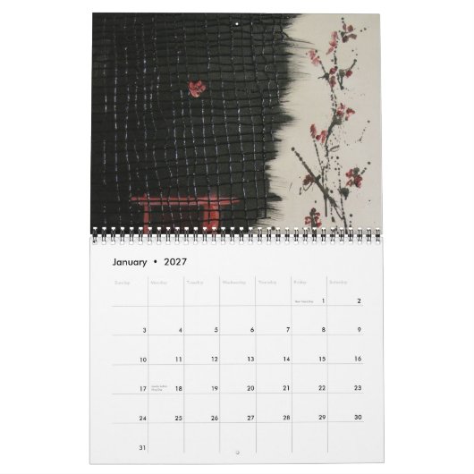 Tijdelijk artikel 2012-kalender kalender (Jan 2027)