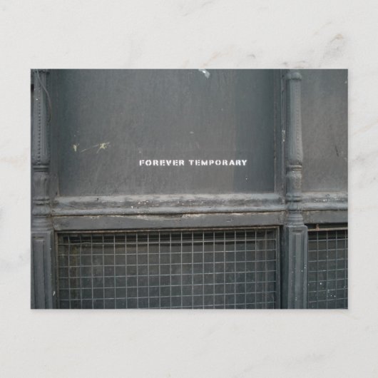 Tijdelijk Briefkaart (Voorkant)