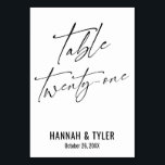 Tijdelijk Elegant Typografie Tabel 21 Kaart<br><div class="desc">Vet, eenvoudig, hedendaags, elegant. Dit ontwerp vult een groeiend collectie unieke stukken aan die opvallend en onderscheidend zijn. Gebruik de velden sjabloon om plaatsaanduidende details te wijzigen en het ontwerp zelf te maken. Andere kleuren en stijlen zijn beschikbaar in dit collectie. Hier heb ik een prachtige doopvont voor de kopbal...</div>