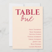 Tijdelijk elegant weddenschapstabel (Voorkant)