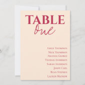 Tijdelijk elegant weddenschapstabel (Achterkant)