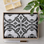 Tijdelijk esthetisch zwart-wit patroon tissuepapier (Geschenk)