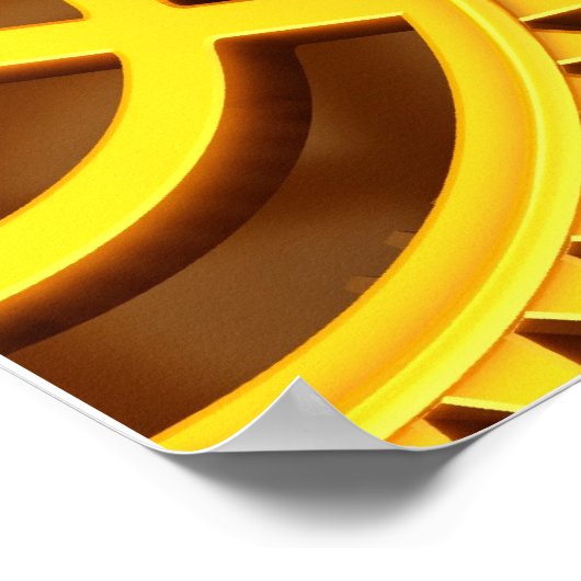 Tijdelijk geld poster (Hoek)