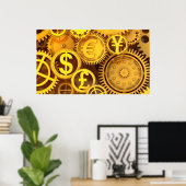 Tijdelijk geld poster (Thuiskantoor)