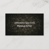 Tijdelijk geometrisch patroon klantenkaartje (Voorkant)