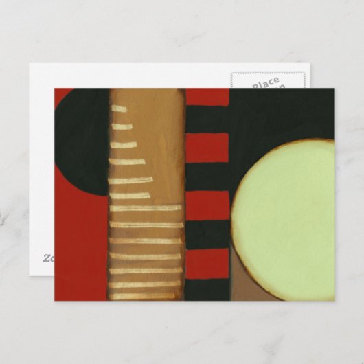 Tijdelijk gepanelde verf van vlot briefkaart (Voorkant / Achterkant)