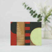 Tijdelijk gepanelde verf van vlot briefkaart (Staand voorkant)