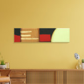 Tijdelijk gepanelde verf van vlot canvas afdruk (Insitu (Woonkamer))