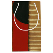 Tijdelijk gepanelde verf van vlot klein cadeauzakje (Achterkant)