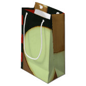 Tijdelijk gepanelde verf van vlot klein cadeauzakje (Voorkant Gekanteld)