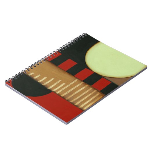 Tijdelijk gepanelde verf van vlot notitieboek (Linkerzijde)