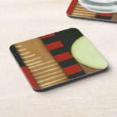 Tijdelijk gepanelde verf van vlot onderzetter (Linkerzijde)