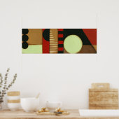 Tijdelijk gepanelde verf van vlot poster (Keuken)