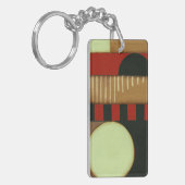 Tijdelijk gepanelde verf van vlot sleutelhanger (Voorkant Links)