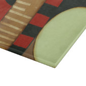 Tijdelijk gepanelde verf van vlot snijplank (Hoek)