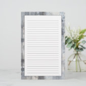 Tijdelijk grijs schilderen briefpapier (Staand voorkant)
