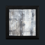 Tijdelijk grijs schilderen cadeaudoosje<br><div class="desc">Dit hedendaagse grijze schilderij is het werk van Jennifer Goldberger. Een dikke grijze hanger op het stuk als een zware mist. Koop vandaag nog een kopie van deze afdruk!</div>
