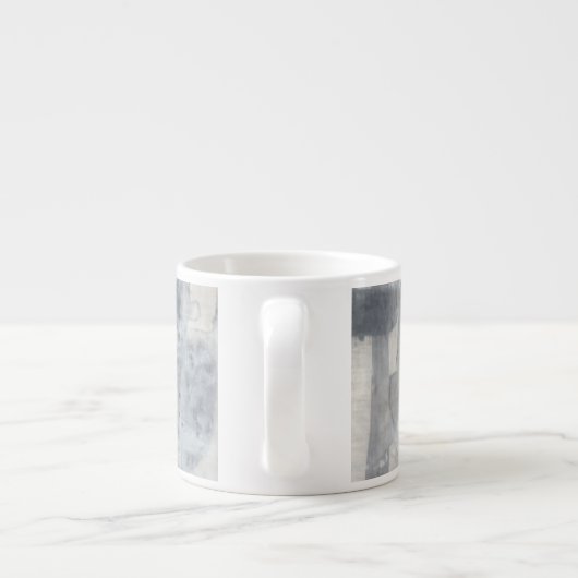 Tijdelijk grijs schilderen espresso kop (Achterkant)