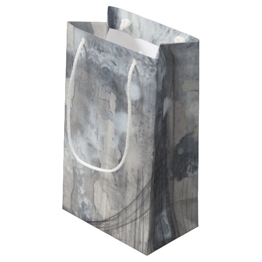 Tijdelijk grijs schilderen klein cadeauzakje (Achterkant Gekanteld)