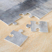 Tijdelijk grijs schilderen legpuzzel (Zijkant)