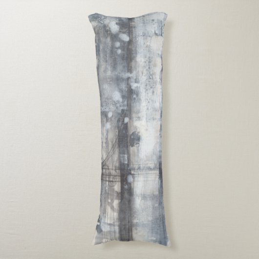 Tijdelijk grijs schilderen lichaamskussen (Voorkant Verticaal)