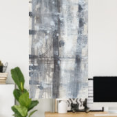 Tijdelijk grijs schilderen poster (Thuiskantoor)