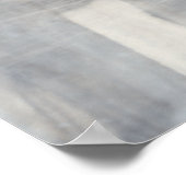 Tijdelijk grijs schilderen poster (Hoek)