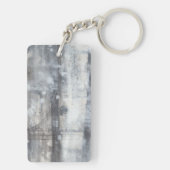 Tijdelijk grijs schilderen sleutelhanger (achterkant)