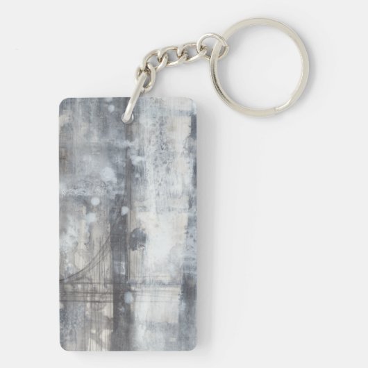 Tijdelijk grijs schilderen sleutelhanger (achterkant)