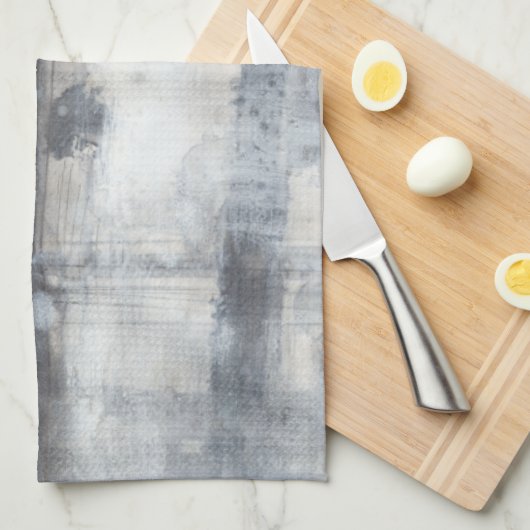Tijdelijk grijs schilderen theedoek (Quarter Fold)