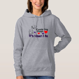 Tijdelijk honden verzorgen, dat is wat ik doe Dame Hoodie