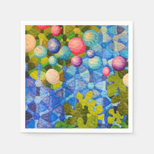 Tijdelijk kantelontwerp servet