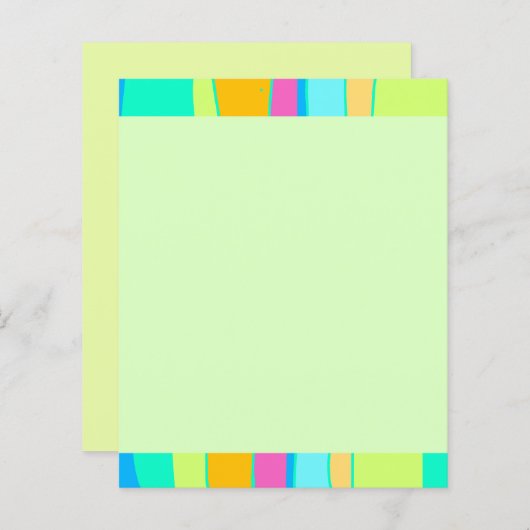 Tijdelijk kantoorbenodigdheden (Voorkant / Achterkant)