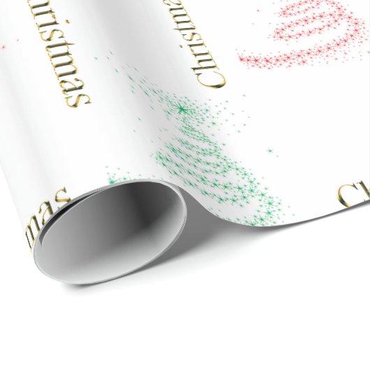 Tijdelijk kerstfeest cadeaupapier (Rol Hoek)