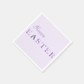 Tijdelijk lavender en Paarse Pasen Napkin Servet (Hoek)